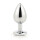 Plug Anal Dream Toys Gleaming Love Silberfarben