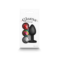 Plug Anal NS Novelties Glams Schwarz