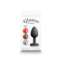 Plug Anal NS Novelties Glams Schwarz