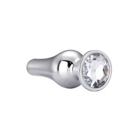 Plug Anal Dream Toys Gleaming Love Silberfarben