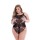 Body Baci Lingerie Schwarz Queen size