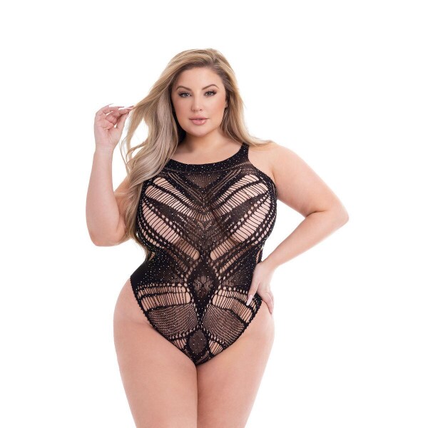 Body Baci Lingerie Schwarz Queen size
