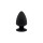 Plug Anal Silexd Schwarz Silikon XS