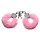 Master Series - Fesseln in Fell - Furry Handcuffs - Pink