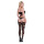 Bodystocking Baci Lingerie Schwarz (Einheitsgröße)