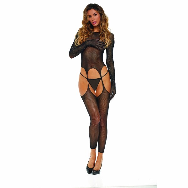 Bodystocking René Rofé Schwarz (Einheitsgröße)