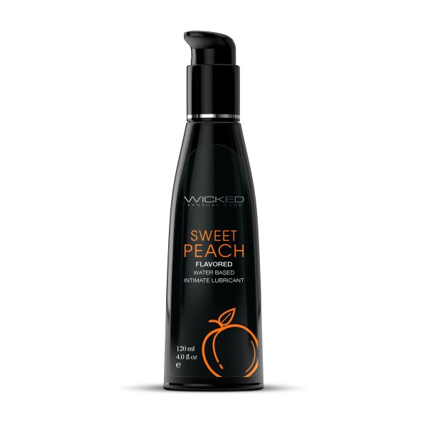 Gleitmittel Erdbeere Wicked Sensual Care Pfirsich 120 ml