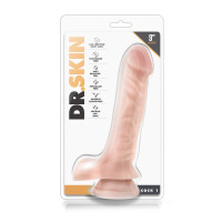 Natürliches Dildo Blush Dr Skin PVC Ø 4,6 cm (17,7 cm)