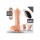 Natürliches Dildo Blush Dr Skin Silikon ABS Ø 3,5 cm (13,9 cm) (19,6 cm)