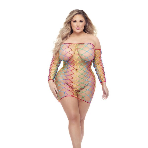 Kleid Pink Lipstick (Einheitsgröße) (Queen size)