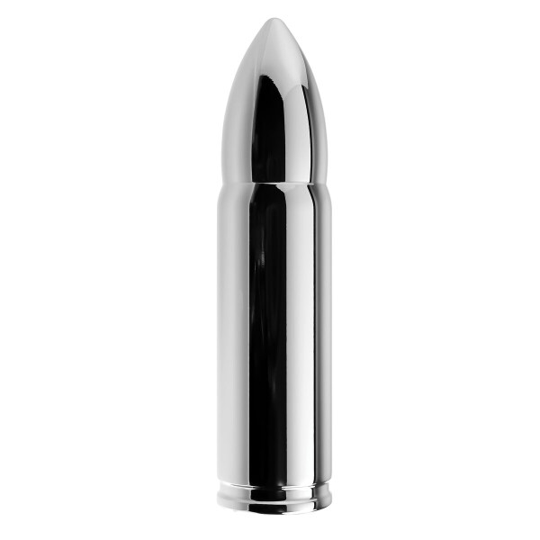 Kugelvibrator Zero Tolerance Silberfarben