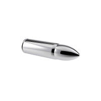 Kugelvibrator Zero Tolerance Silberfarben