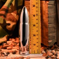 Kugelvibrator Zero Tolerance Silberfarben