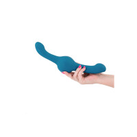 Double Penetration Stroker Masturbator mit doppelter Öffnung (Anus und Schamlippenform) NS Novelties Revolution Blau