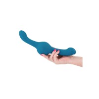 Double Penetration Stroker Masturbator mit doppelter Öffnung (Anus und Schamlippenform) NS Novelties Revolution Blau