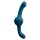 Double Penetration Stroker Masturbator mit doppelter Öffnung (Anus und Schamlippenform) NS Novelties Revolution Blau