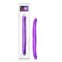 Double Penetration Stroker Masturbator mit doppelter Öffnung (Anus und Schamlippenform) Blush B yours Lila