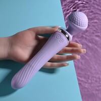 Playboy - Vibrato Doppelseitiger Vibrator - Lila
