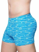 2Eros V20 Print Swim Trunk Swimwear Manrope Blue