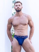2Eros Himeros Thong Underwear Navy Blue