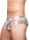 2Eros Metalux Swim Brief VB31 Swimwear Silver