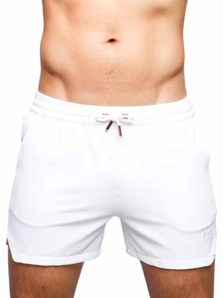 2Eros Manly Shorts White