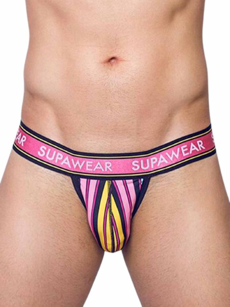 Supawear Sprint Thong Underwear Stripes