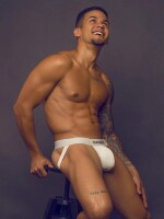 Supawear Neon Jockstrap Underwear Ivory