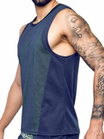Supawear Swish Mesh Singlet Neon Green