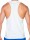 Supawear Racer Back Tank Grey White