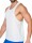 Supawear Racer Back Tank Grey White