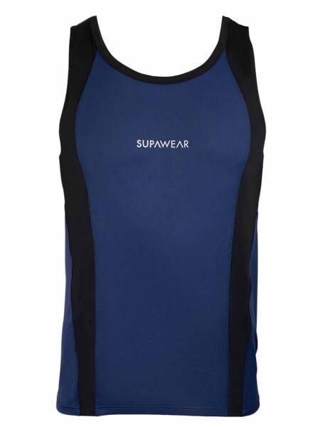 Supawear SPR Performance Singlet Tank Top Blue Ribbon