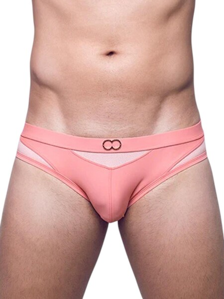 2Eros Swim Brief VB13 BLK Label Coral