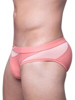 2Eros Swim Brief VB13 BLK Label Coral