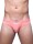 2Eros Swim Brief VB13 BLK Label Coral