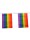 Flaggenkette Regenbogen/Flag-Chain Rainbow 3 m