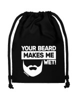 BenSWild BigBag `Your Beard Makes Me Wet!` Black/White