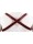 Bulldog Chest Harness Leatherette Black/Red