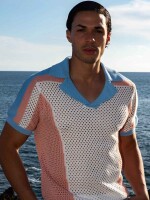 2Eros Aruba Polo Pink / Blue