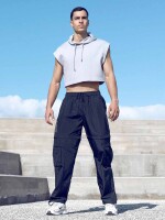 Supawear Cropped Hoodie Grey