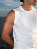 2Eros Sapphire Knit Tank Top White