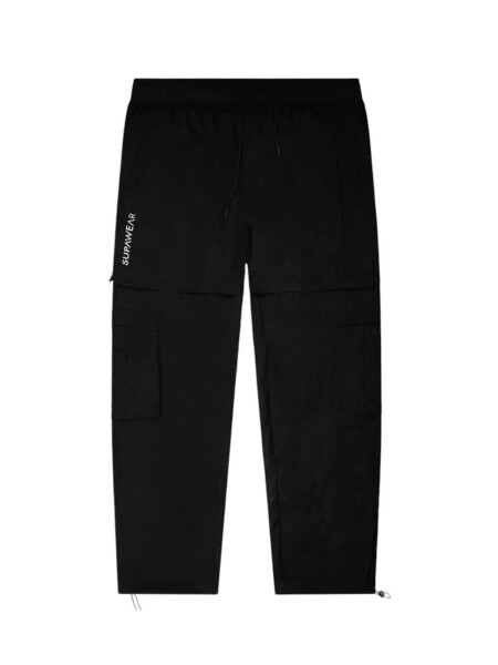 Supawear Zip-Off Trouser Black