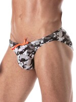 ToF Paris Iconic Swim Slip Swimwear Grey Camo