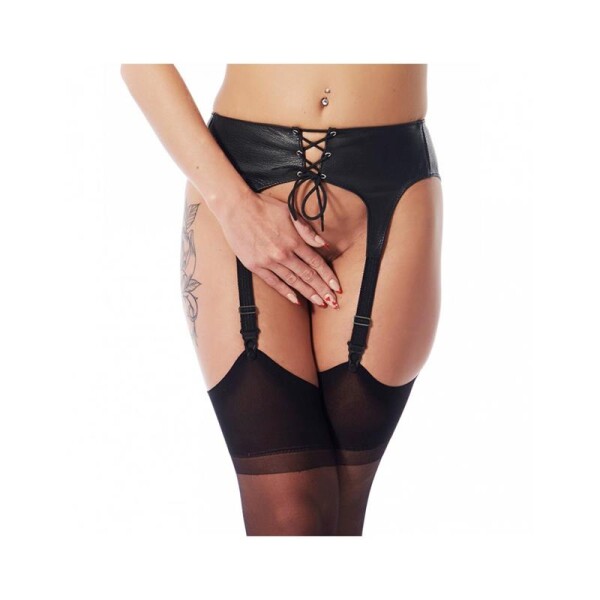 Rimba Bondage Play Damen Garter Belt mit 4 Clips