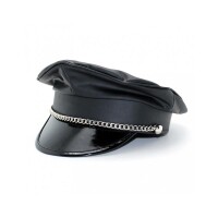 Rimba Bondage Play Police Cap Metal Chain