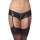 AMORABLE - Shorts with Garter Belt and Zipper