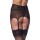 AMORABLE - Wide Garter Belt with Stocking Black
