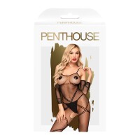 PENTHOUSE - Under Arrest Bodystocking Black