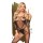 PENTHOUSE - Under Arrest Bodystocking Black