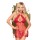 Penthouse Chemise V-Neck Open Back